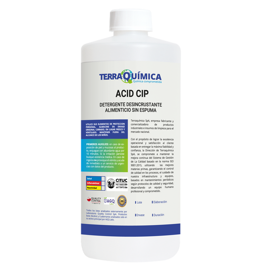 Detergente Desincrustante Ácido - ACID CIP