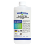Envase de alcohol líquido desnaturalizado ultra 70%