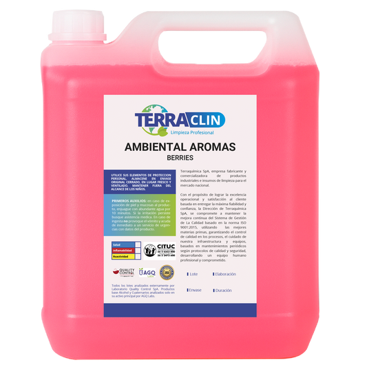 Envase de ambiental aromas terraclin