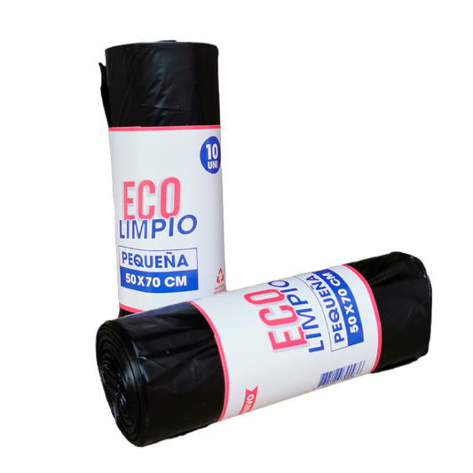 Set de bolsa de basura pack 10 unidades - limpio