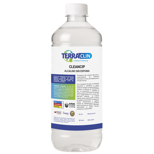 Detergente Concentrado Alcalino Sin Espuma - CLEANCIP