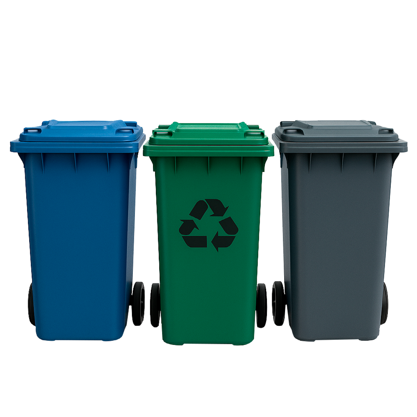 Envase de contenedor de basura 240 lts