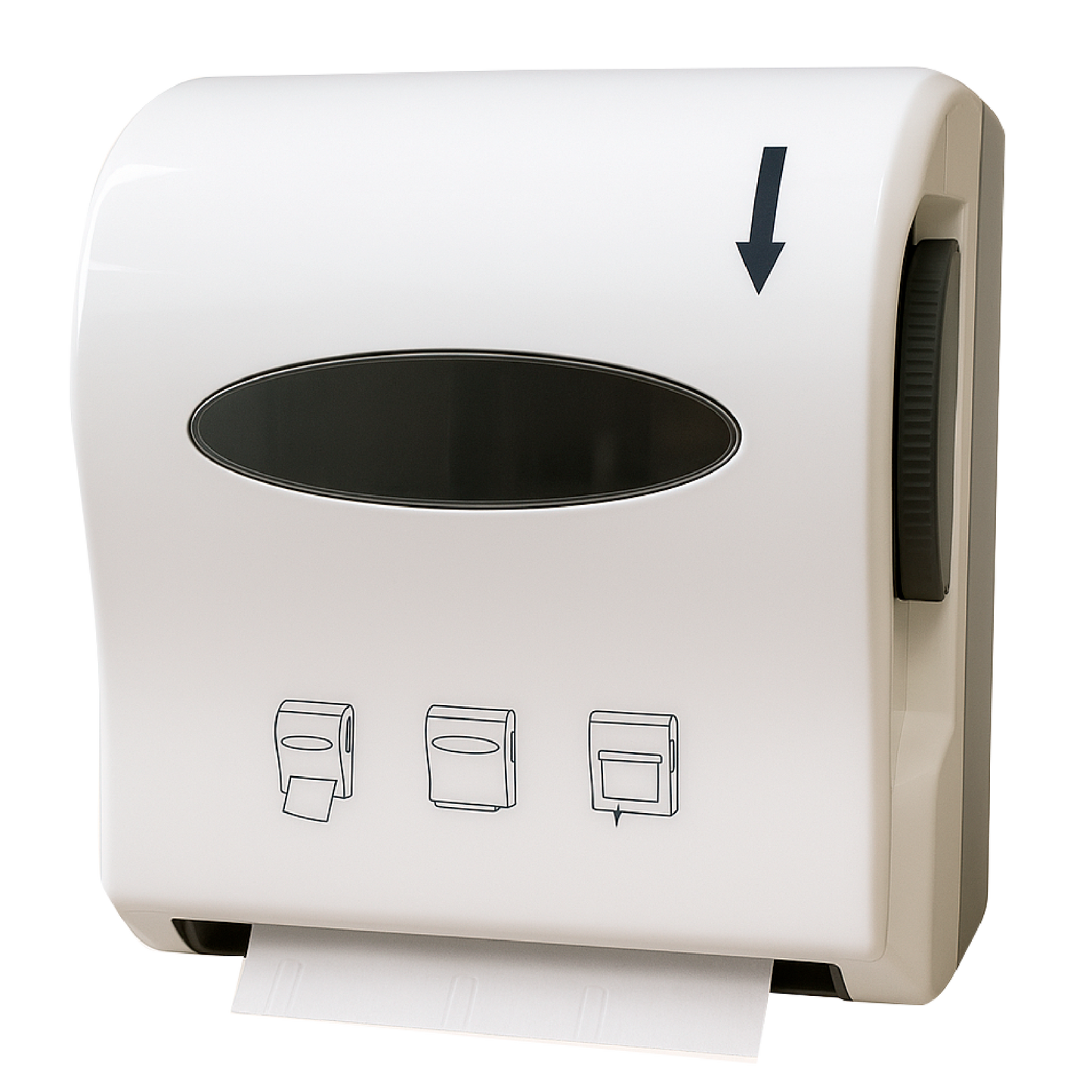 Dispensador autocorte CLEANTECH para toalla papel