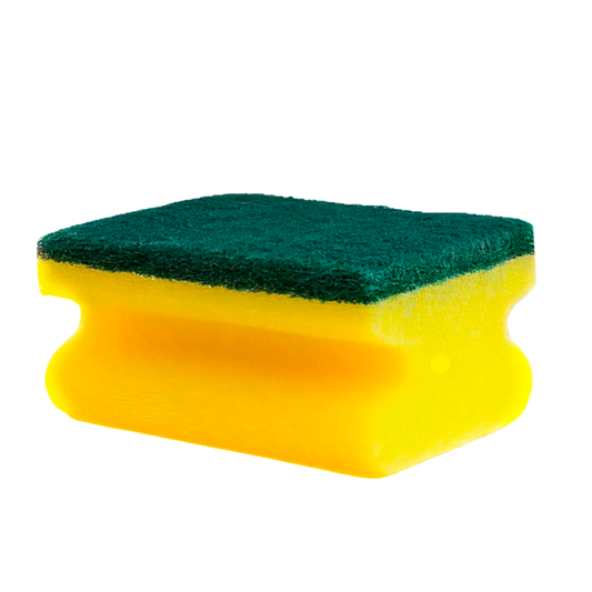 Esponja acanalada de limpieza