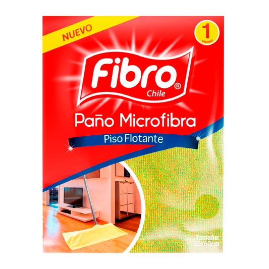 Paño Microfibra Piso Flotante FIBRO