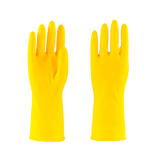 Guante de goma doméstico amarillo
