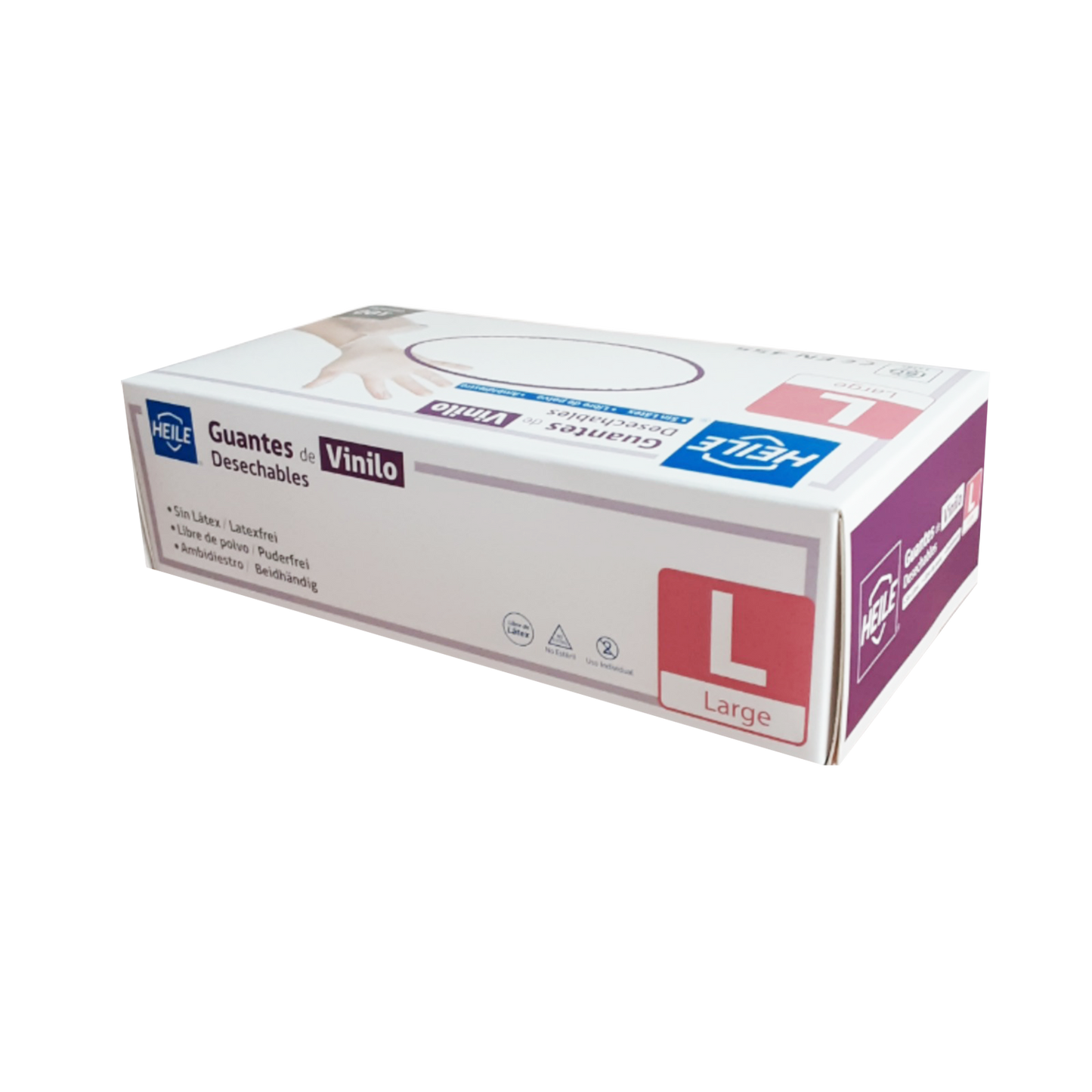 Guantes de Vinilo Caja 100 Unidades