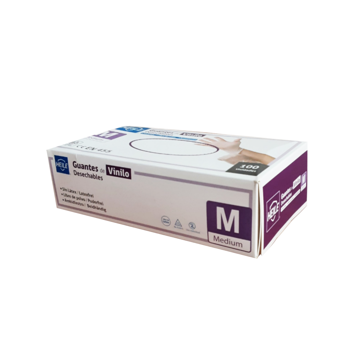 Guantes de Vinilo Caja 100 Unidades