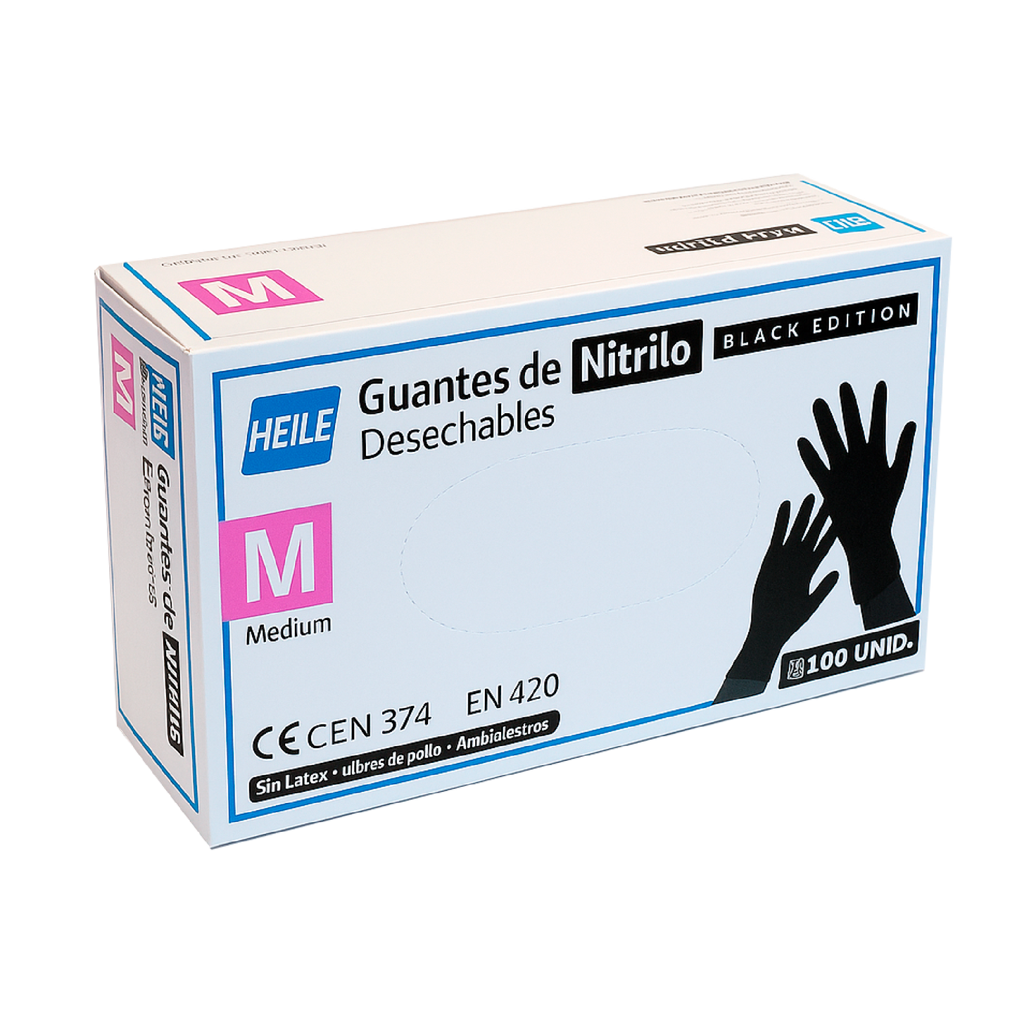 Caja de 100 guantes de nitrilo
