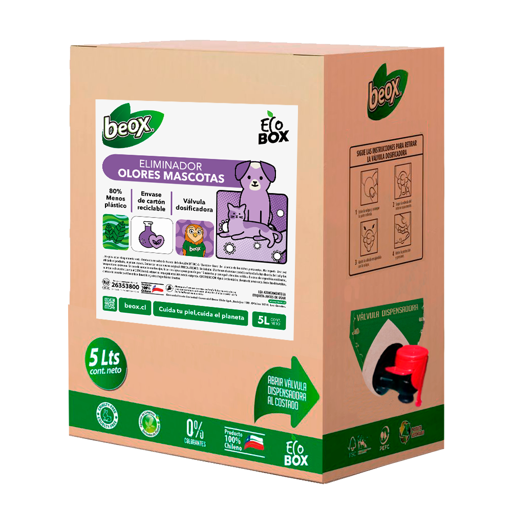 Elimina Destructor Olores Mascotas Beox®