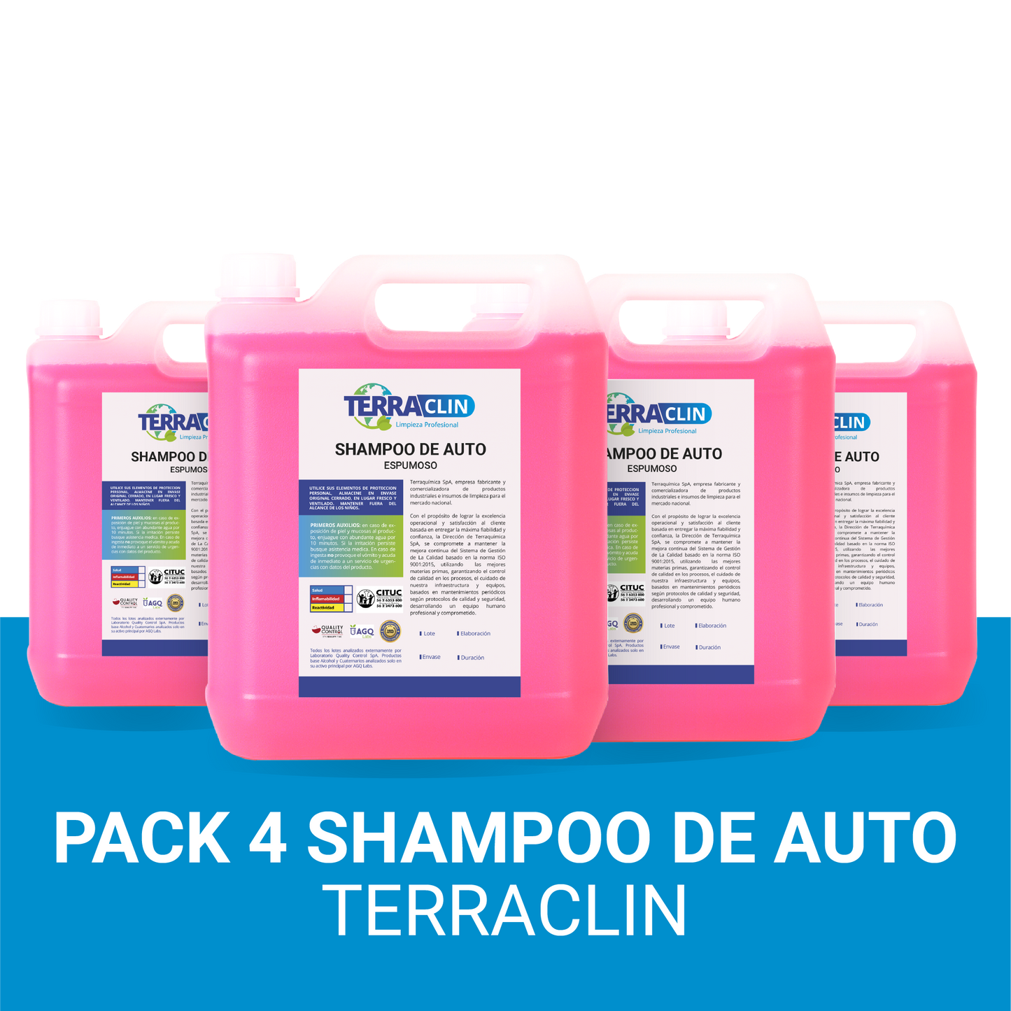 Shampoo de Auto Espumoso - Terraclin