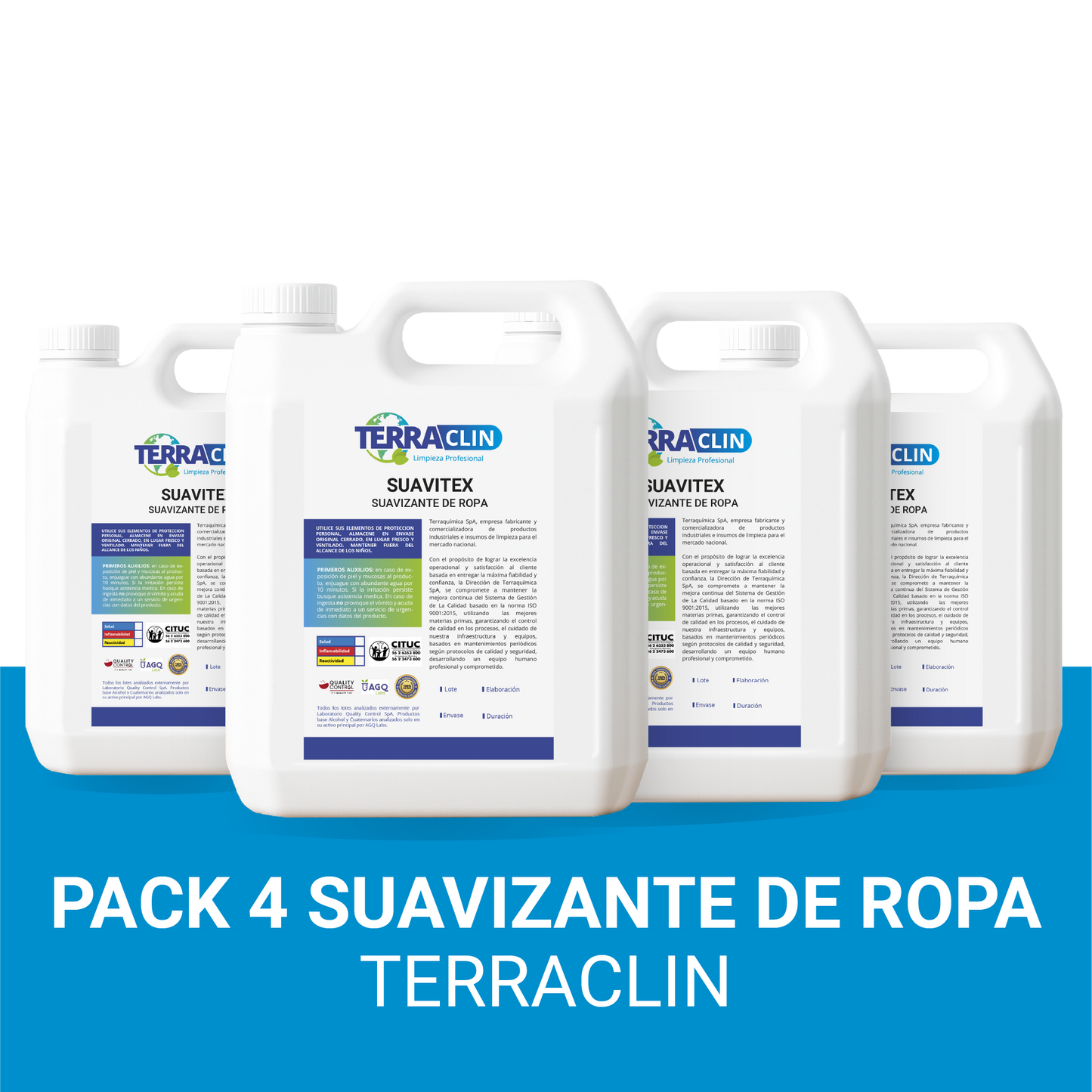 Suavizante de Ropa Suavitex - Terraclin