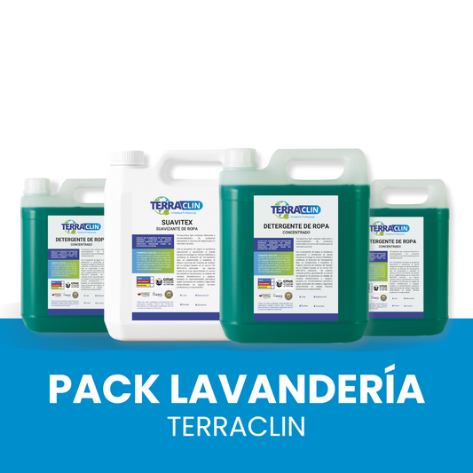 Imagen Pack Lavandería Terraclin - 3 Lavaropa y 1 Suavizante