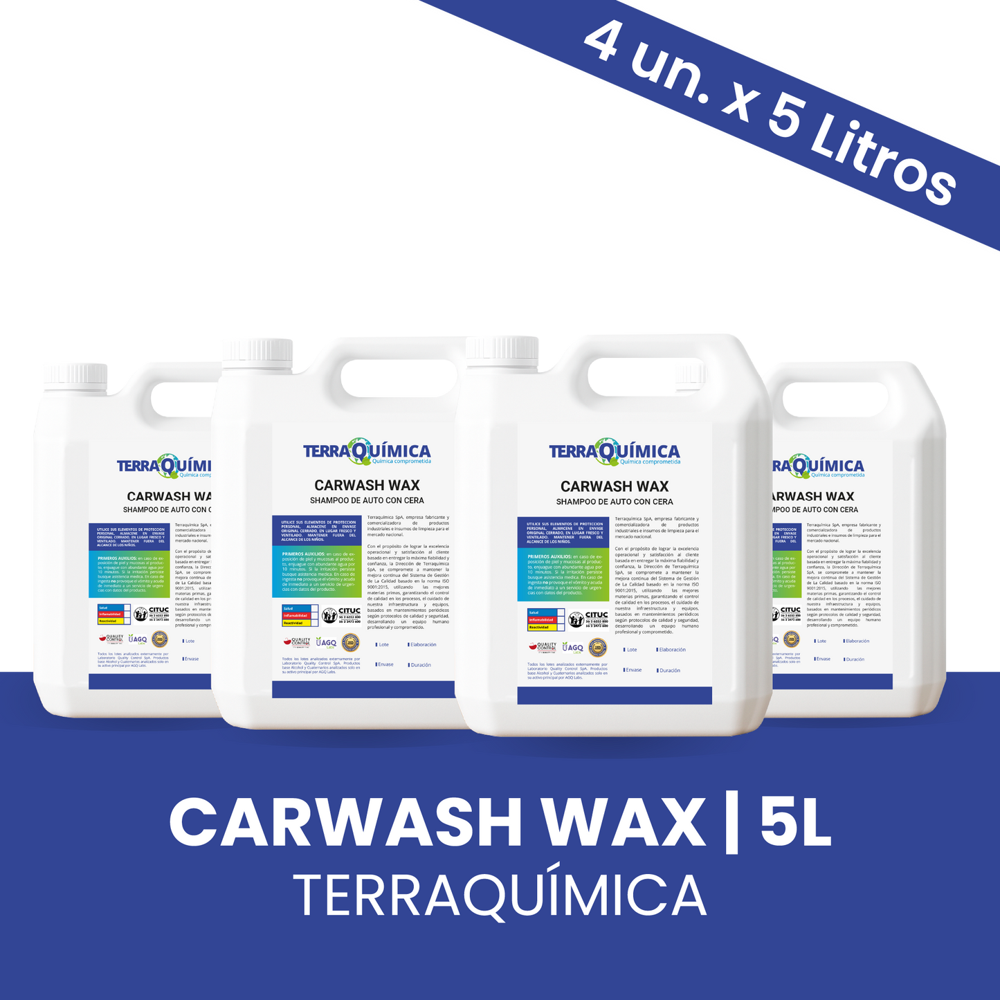 Shampoo de Auto con Cera - Carwash Wax