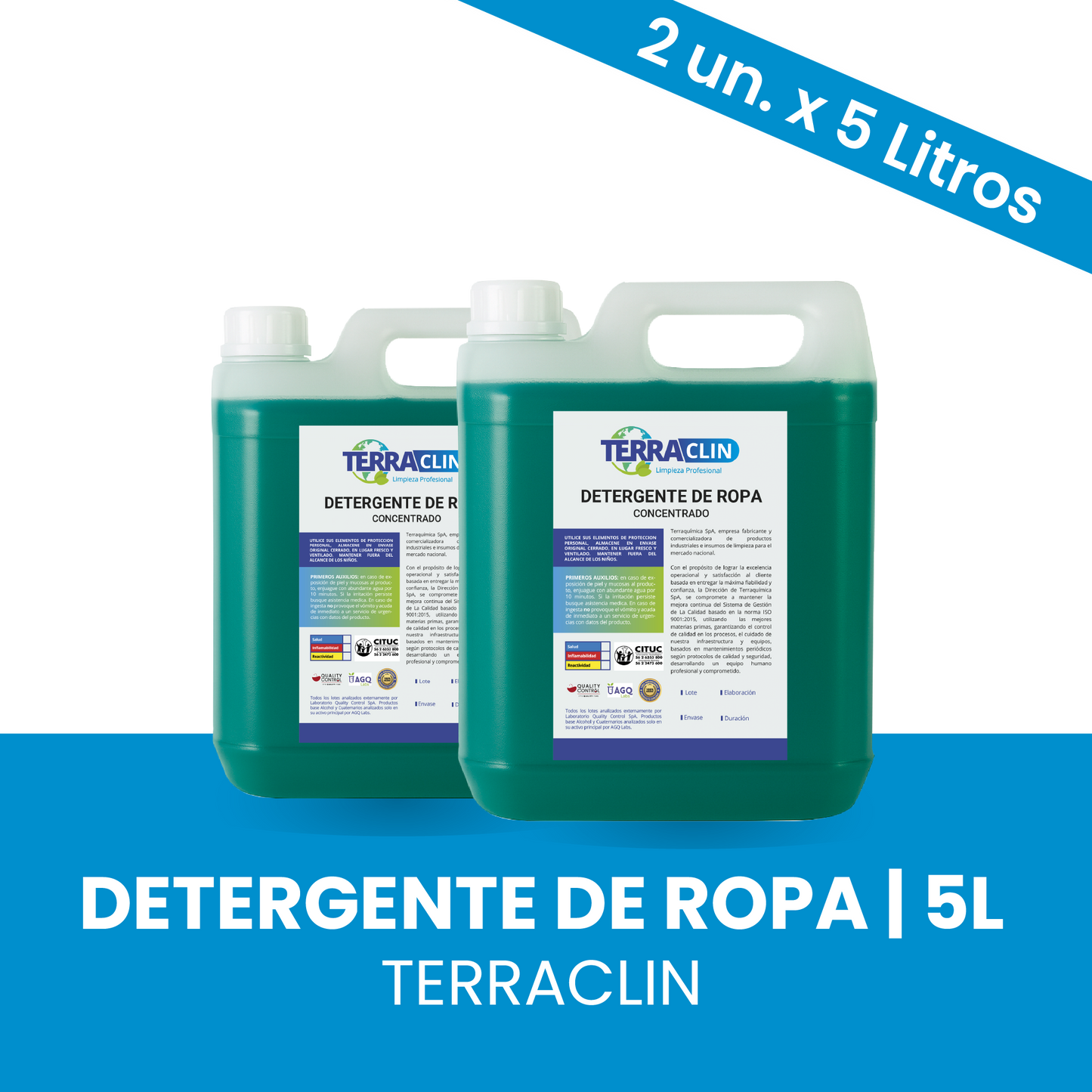 Detergente de Ropa Concentrado - Terraclin