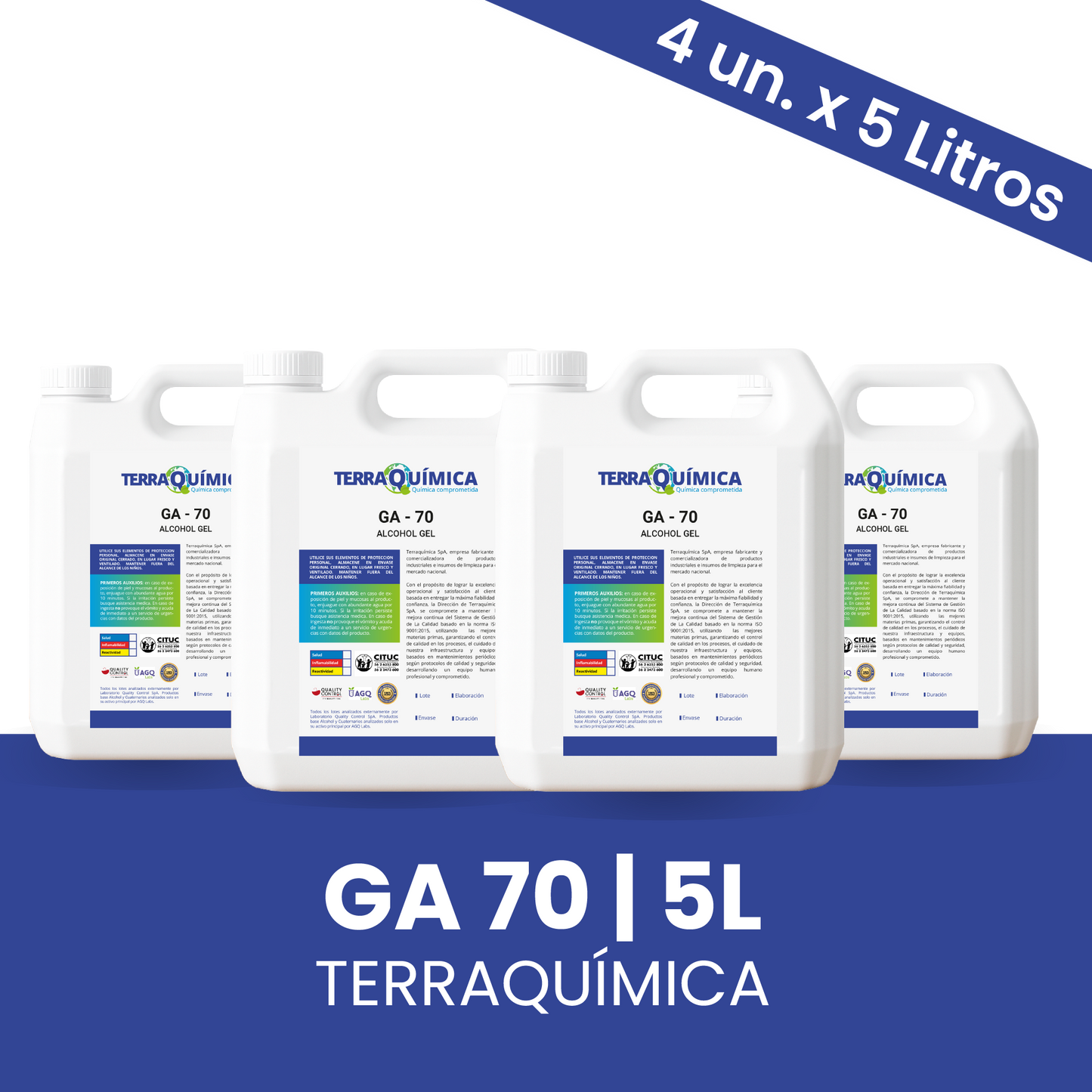 Alcohol Gel, GA 70