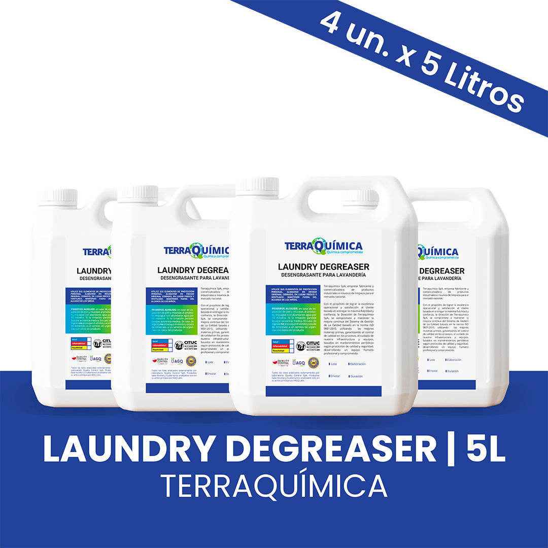 Detergente Concentrado Alcalino - LAUNDRY DEGREASER