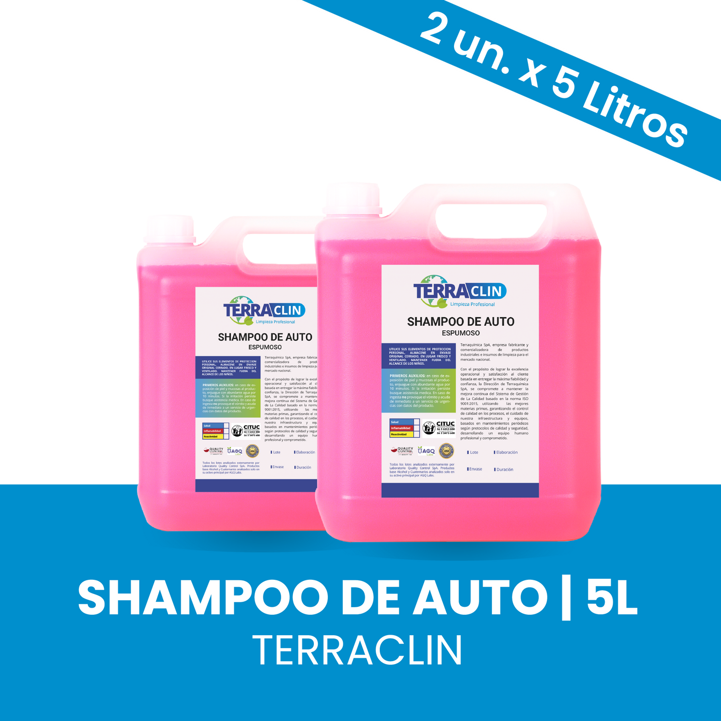 Shampoo de Auto Espumoso - Terraclin