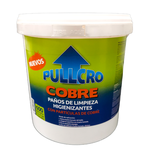 Paño Desinfectante de Limpieza - Pullcro Cobre