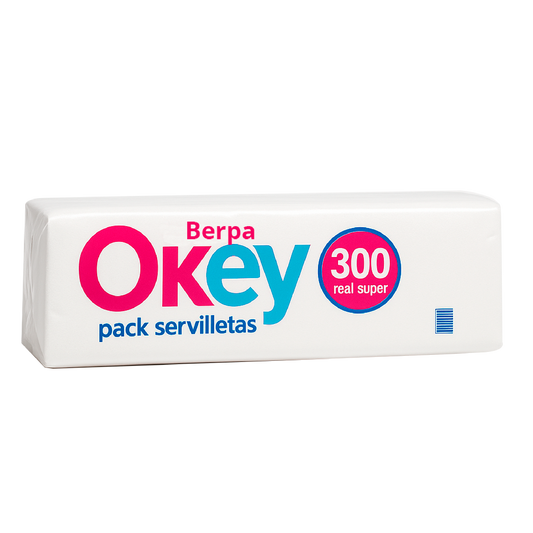 Imagen Servilleta Cóctel 23x23 OKEY Berpa