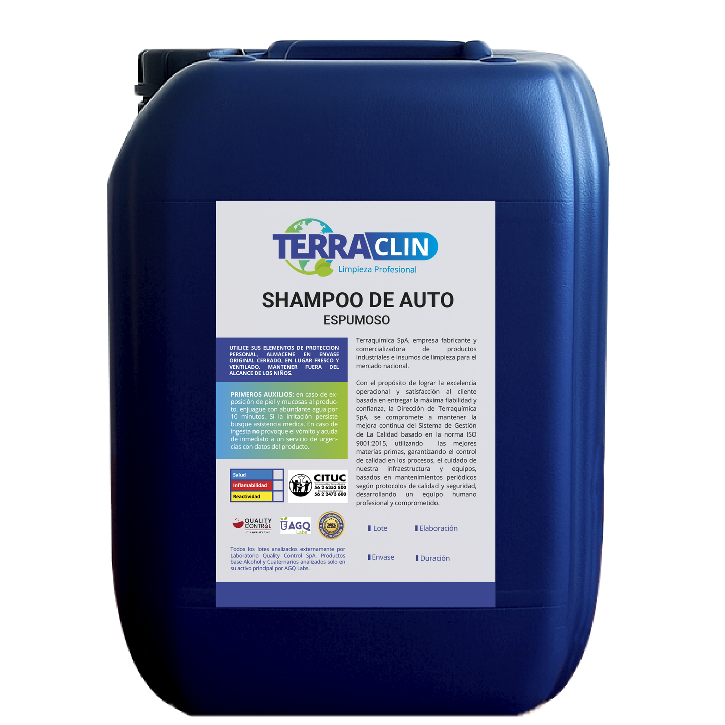 Shampoo de Auto Espumoso - Terraclin