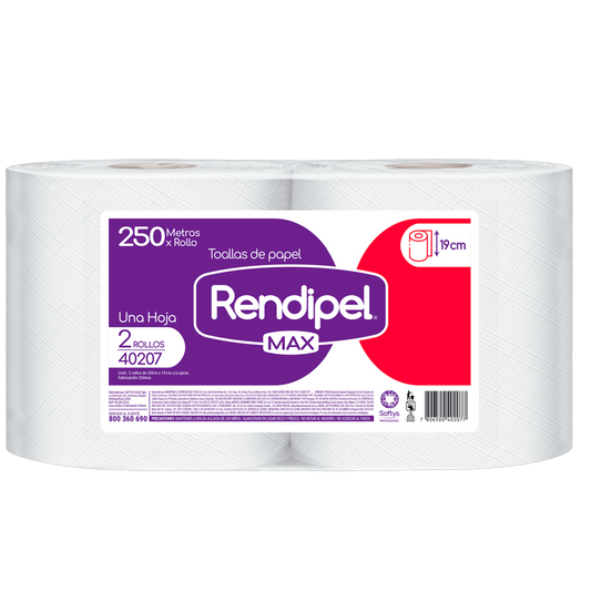 Imagen Toalla Jumbo Institucional Rendipel Max