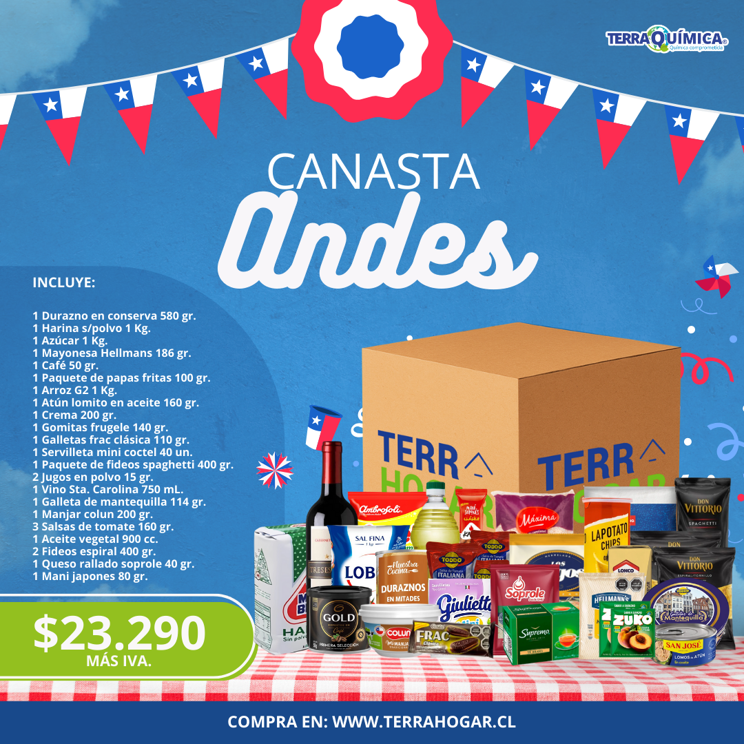 Canasta 18chera - Andes