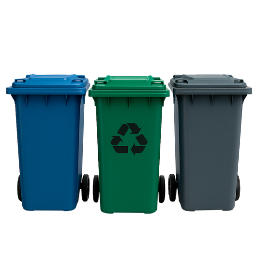 Envase de contenedor de basura 240 lts