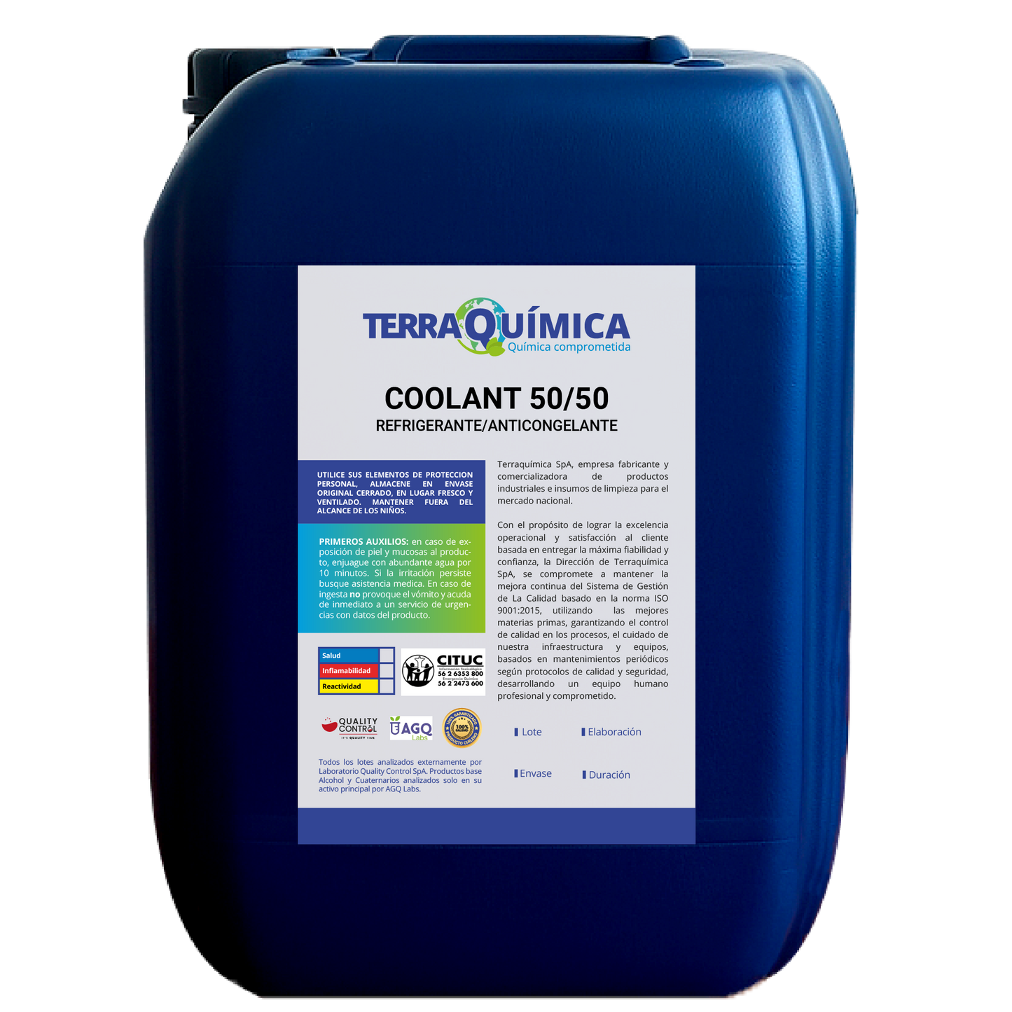 Refrigerante / Anticongelante Coolant 50/50 - Americano