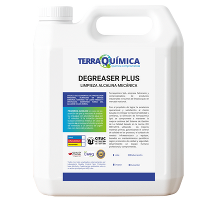 Desengrasante Alto Poder - DEGREASER PLUS