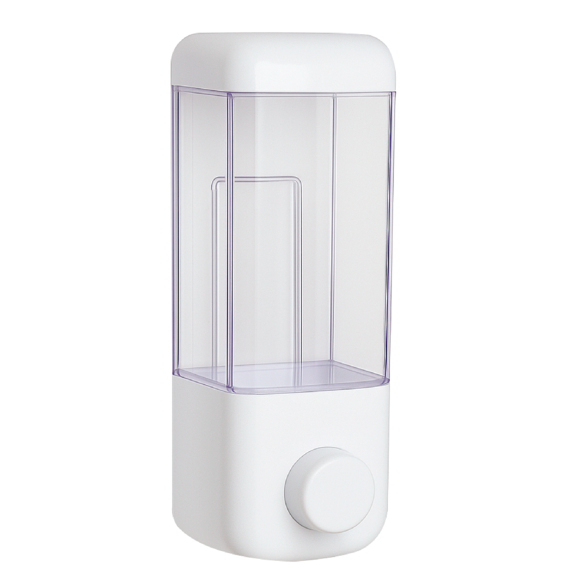 Dispensador compacto 500 mL para alcohol gel o jabón