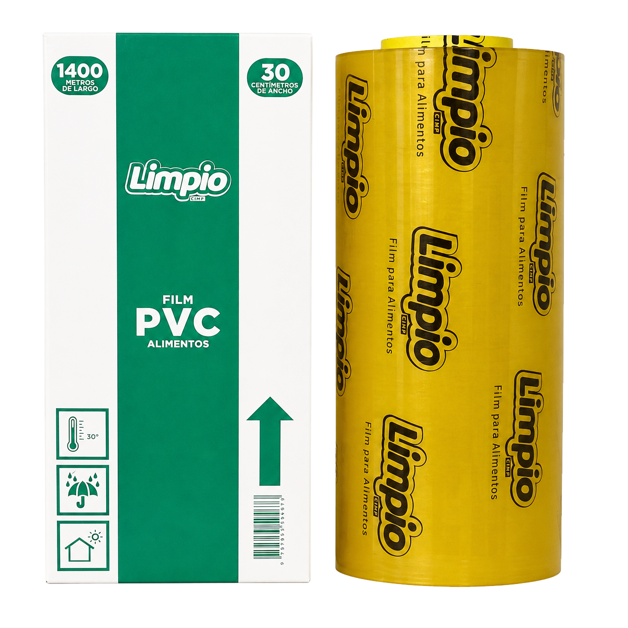 Film PVC 12" Purity Wrap 300 mm x 1400 m