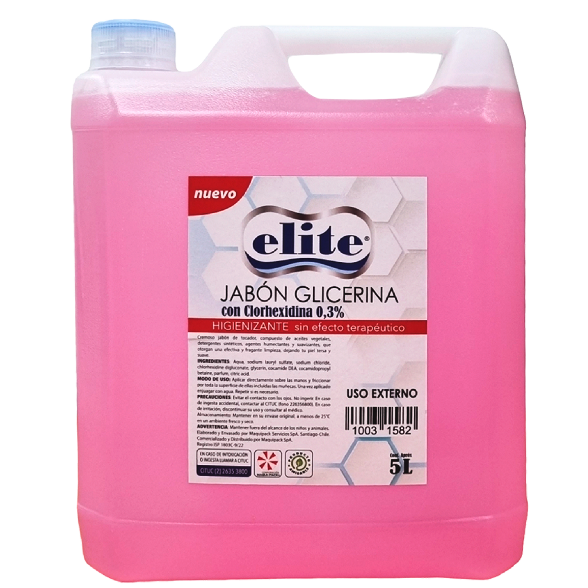 Imagen Jabón Antiséptico con Clorhexidina 5L