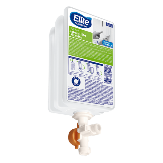 Jabón Líquido Glicerina Multiflex Elite Professional 6 Und. x 1 L