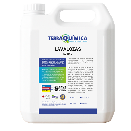 Imagen Lavalozas Alto Contenido de Activos