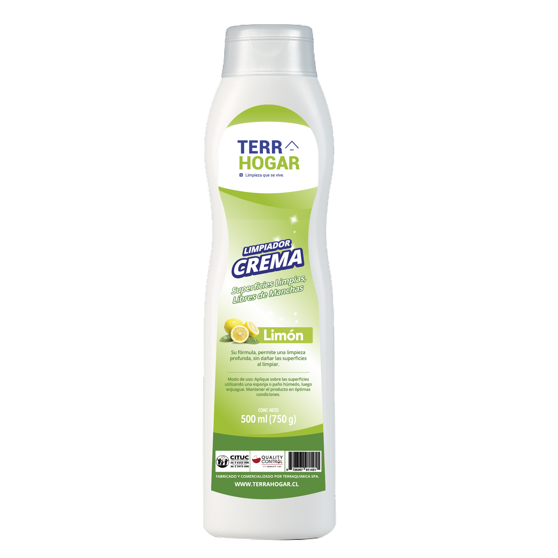 Imagen Limpiador Crema aroma Limón