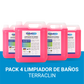 Limpiador de Baños con Cuaternario y aroma Cherry - Terraclin