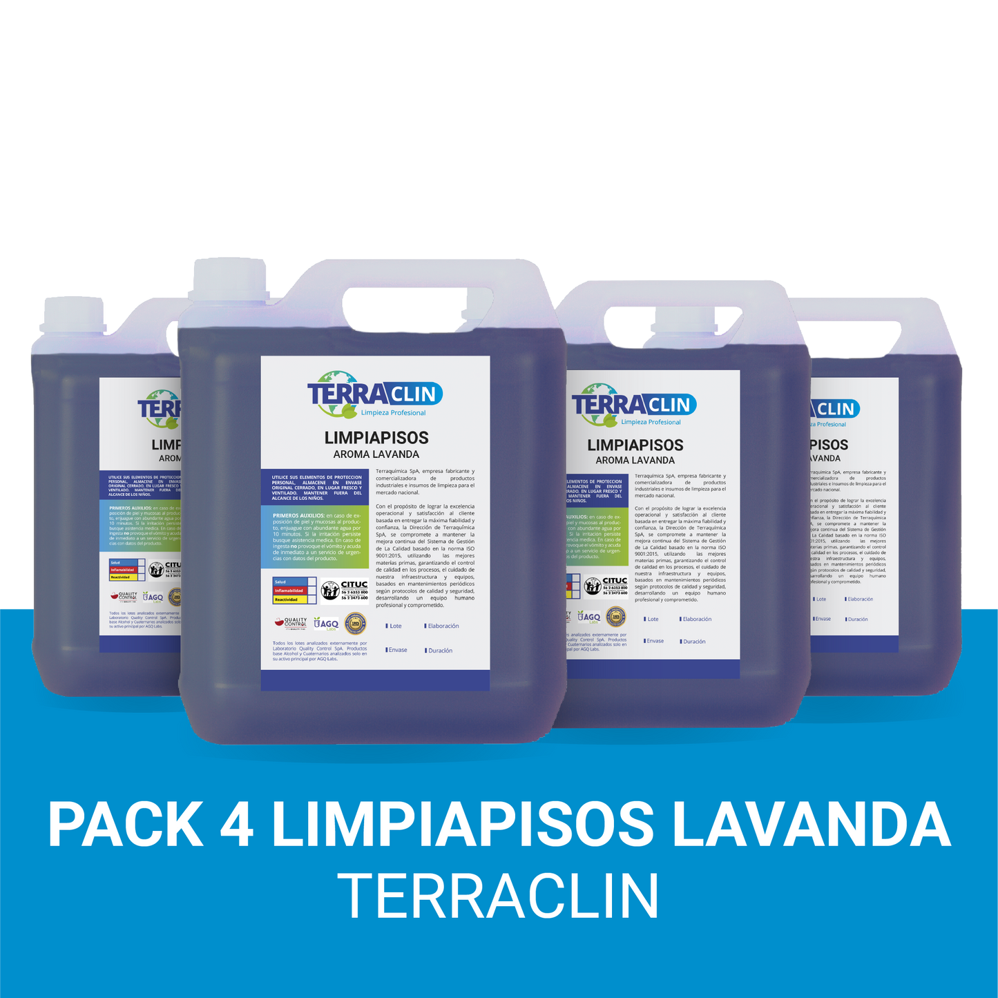 Limpiapisos aroma Lavanda - Terraclin