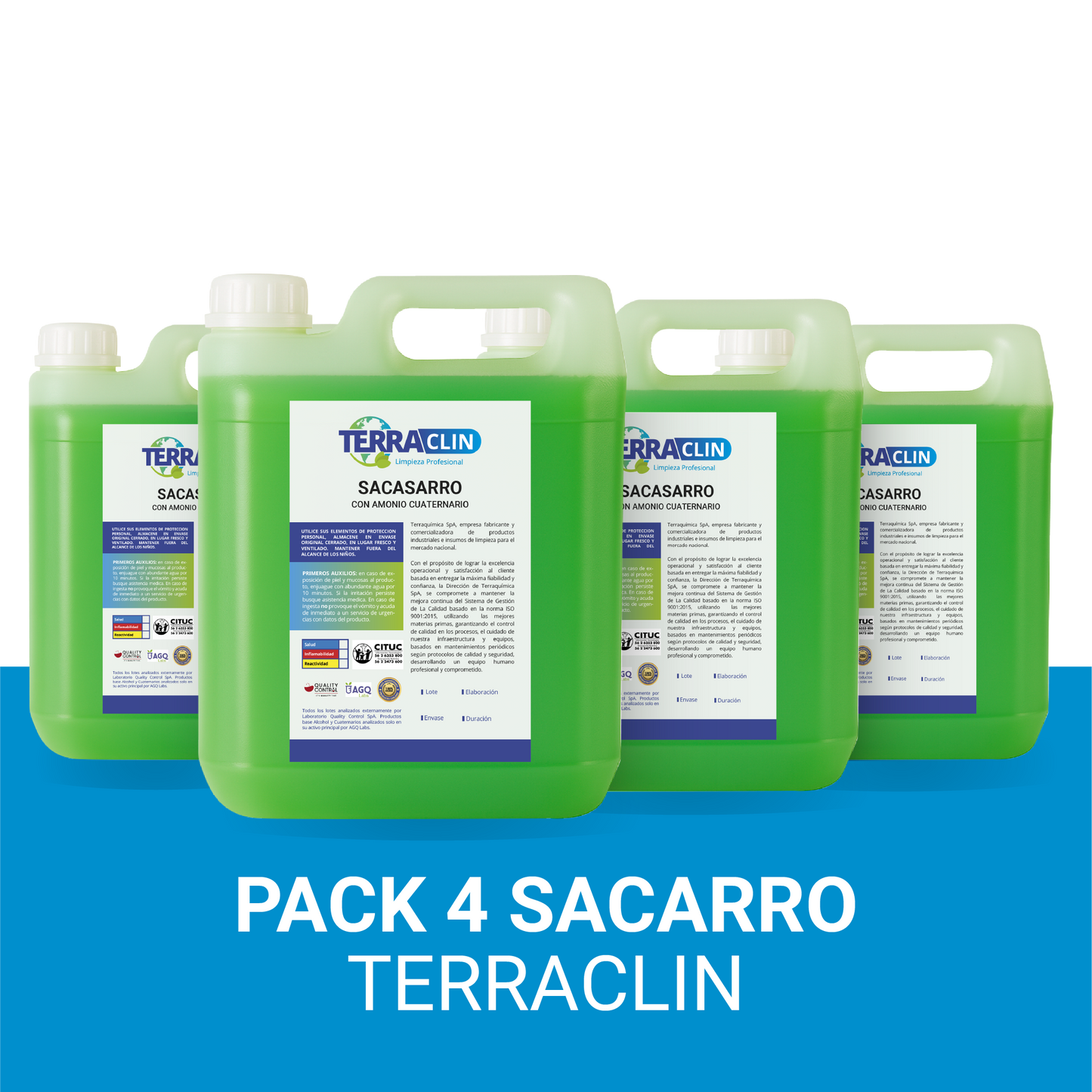 Sacasarro con Amonio Cuaternario - Terraclin