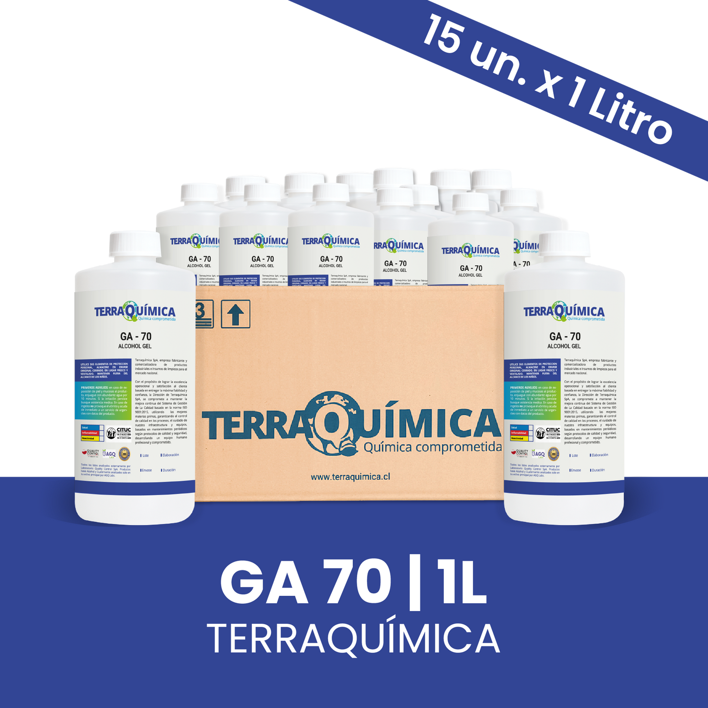Alcohol Gel, GA 70