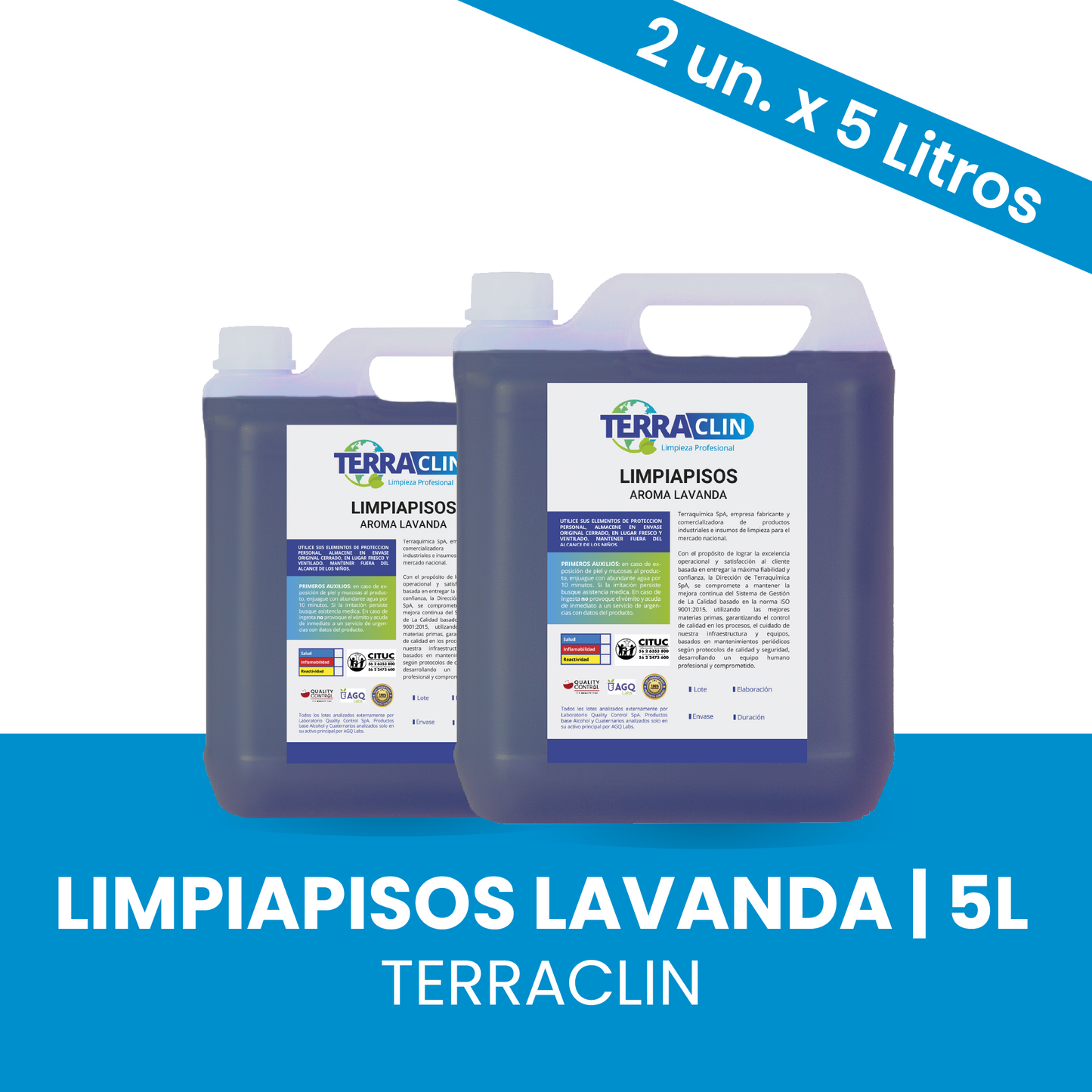 Limpiapisos aromas - Terraclin
