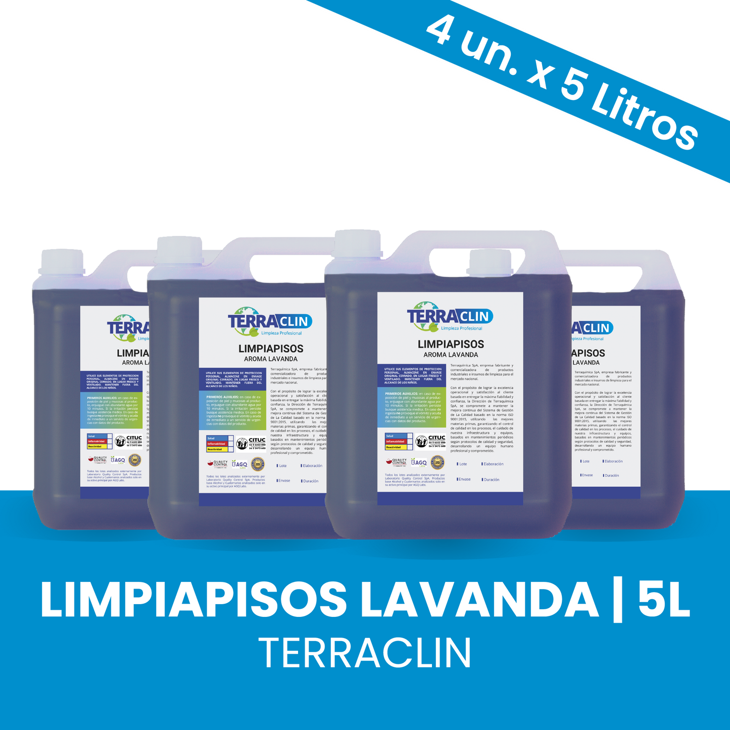 Limpiapisos aromas - Terraclin