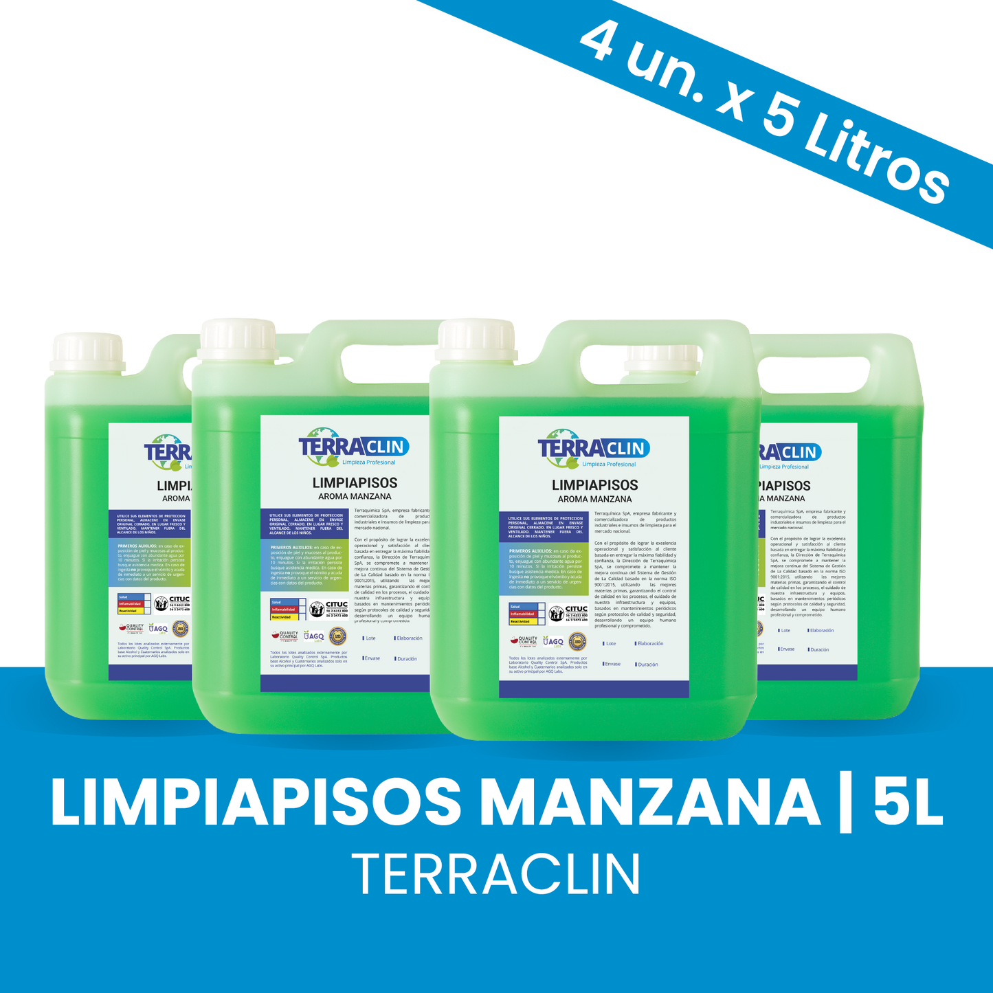 Limpiapisos aromas - Terraclin