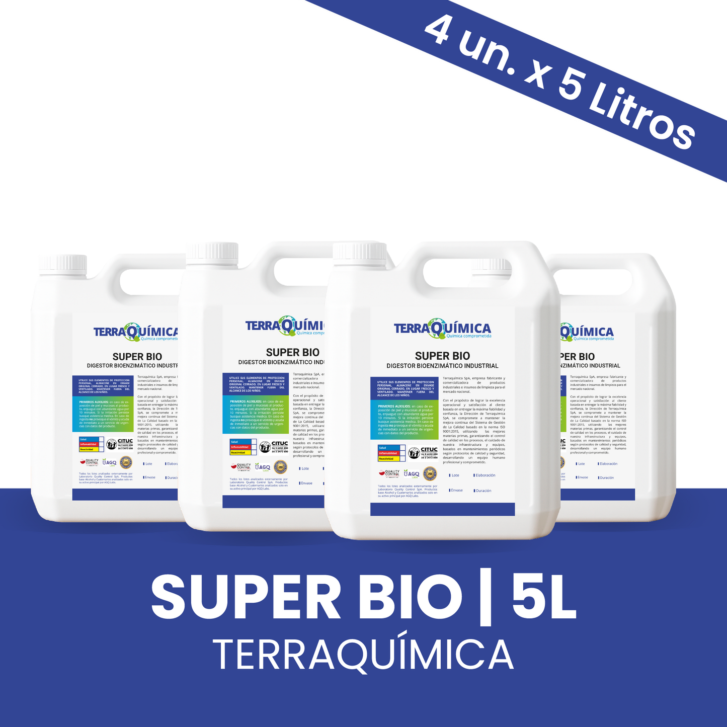 Digestor Bioenzimatico Industrial - SUPER BIO