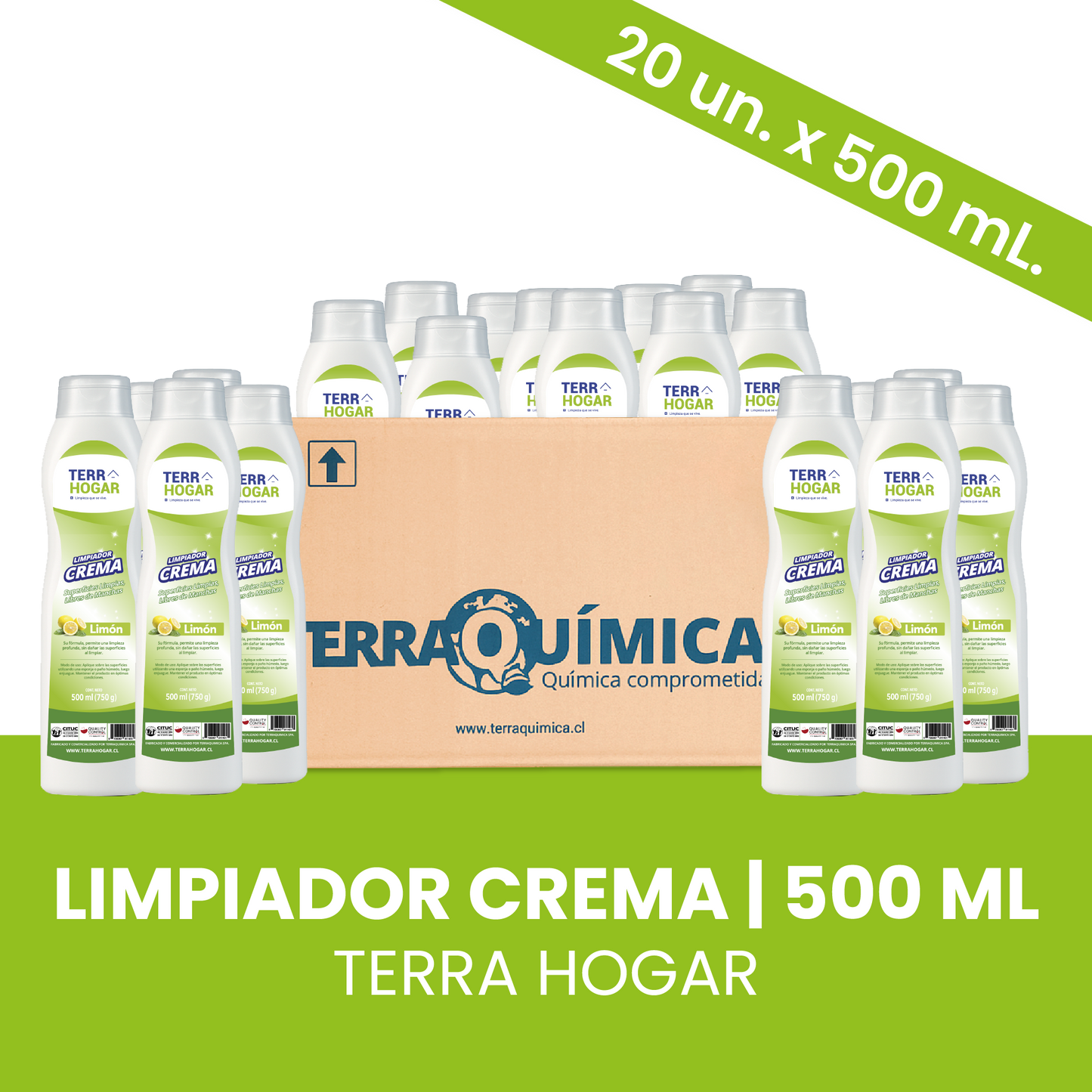Limpiador Crema aroma Limón