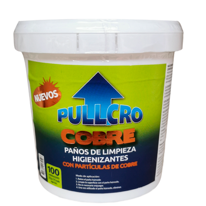 Paño Desinfectante de Limpieza - Pullcro Cobre