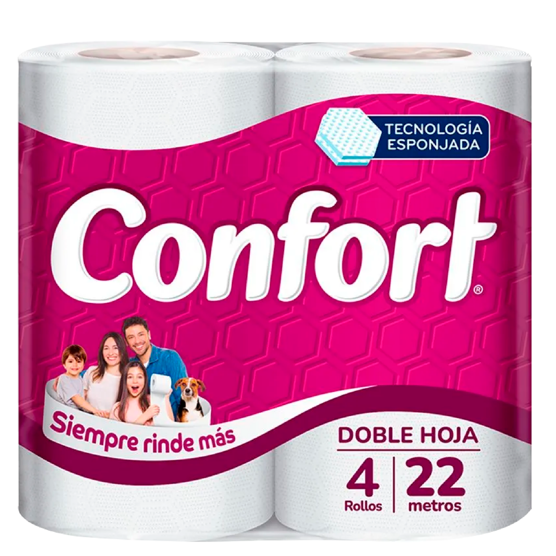 Imagen Papel Higiénico Doble Hoja Confort