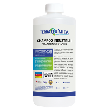 Shampoo para Alfombras y Tapices Industrial