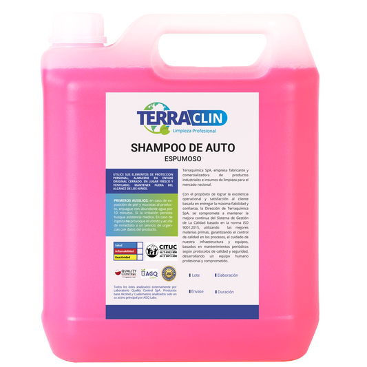 Imagen Shampoo de Auto Espumoso Terraclin